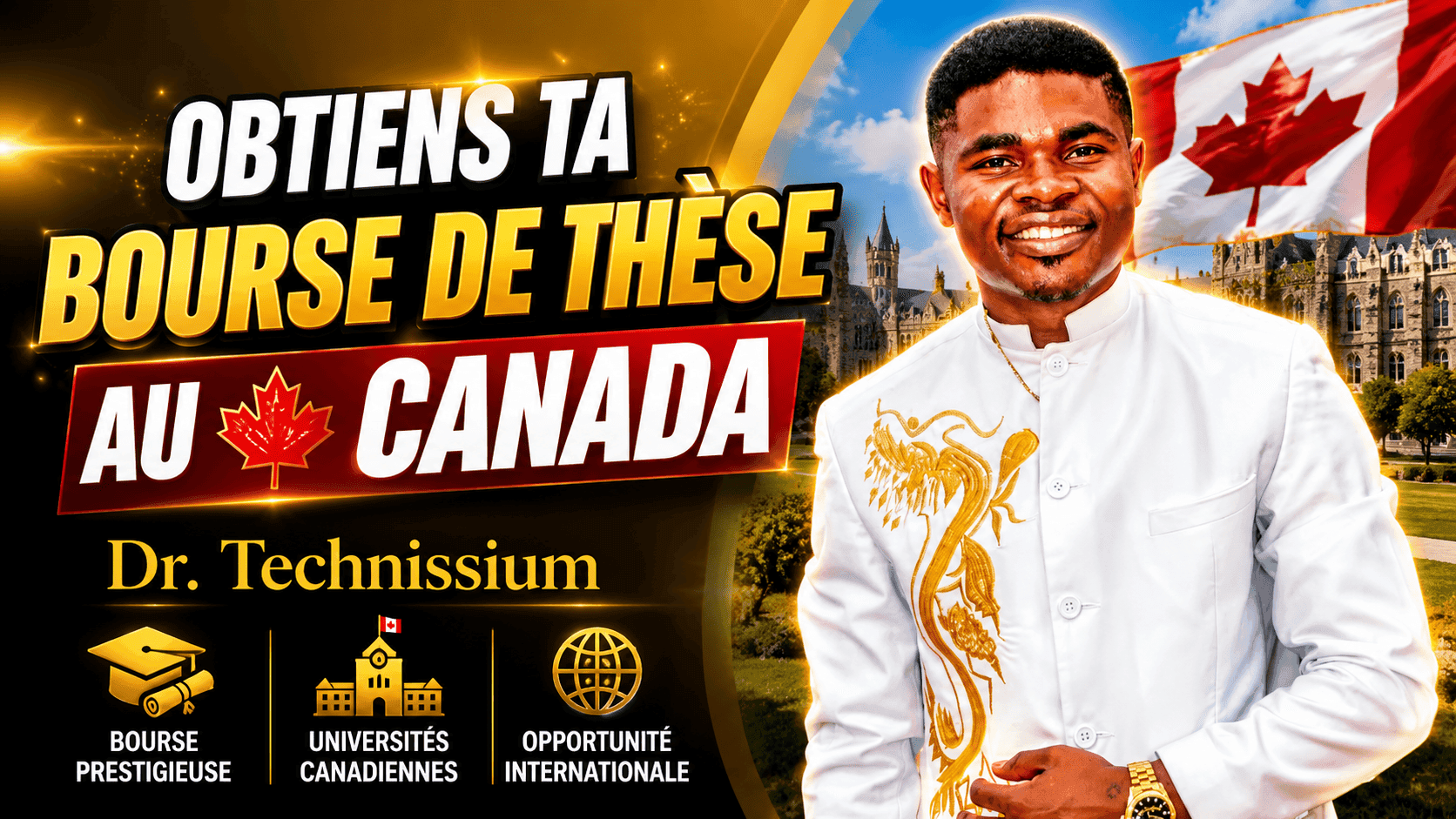 De la chimie au CAMEROUN à la thèse au CANADA 🇨🇲 🇨🇦